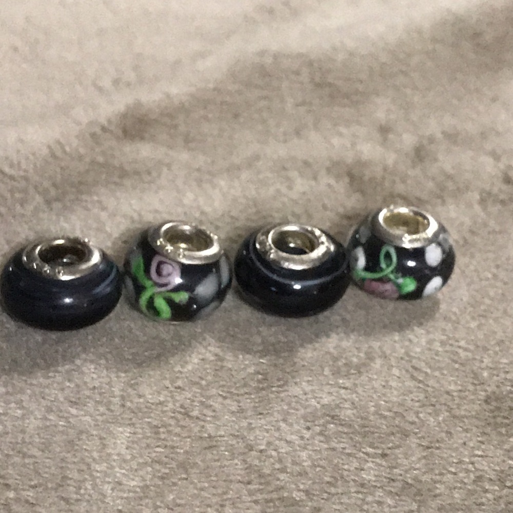 925 glass bead/charms bundle #3